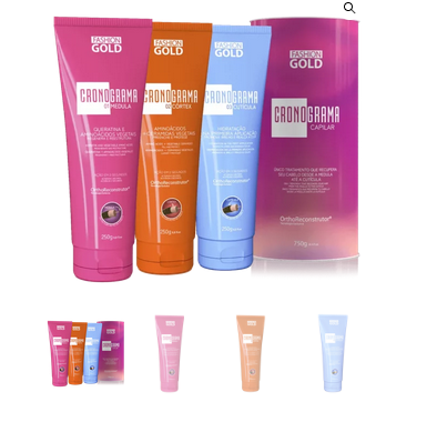 Cronograma Capilar Fashion Gold