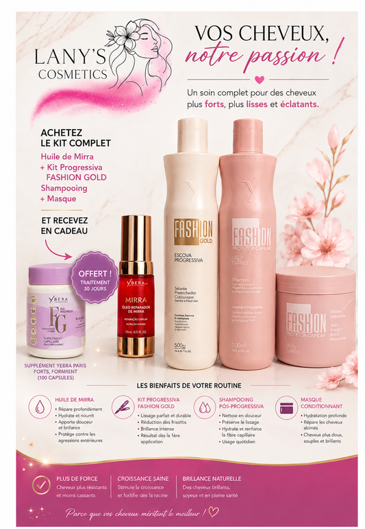 VOTRE KIT COMPLET POUR DES CHEVEUX SUBLIMES