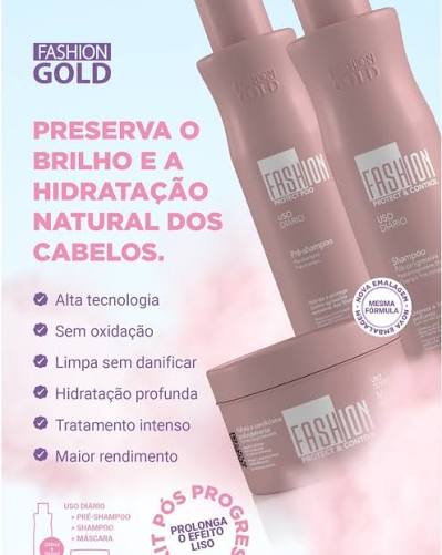 Kit pós progressiva 500ml